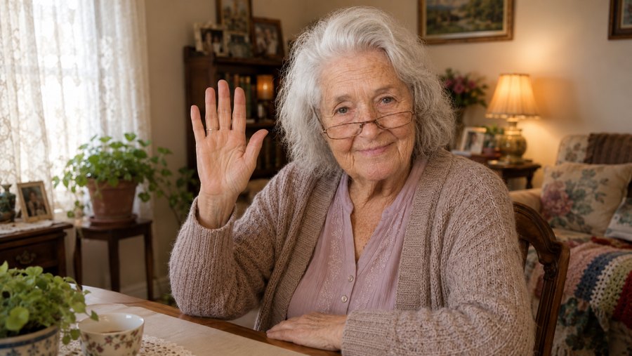 Annie Hemingway at home